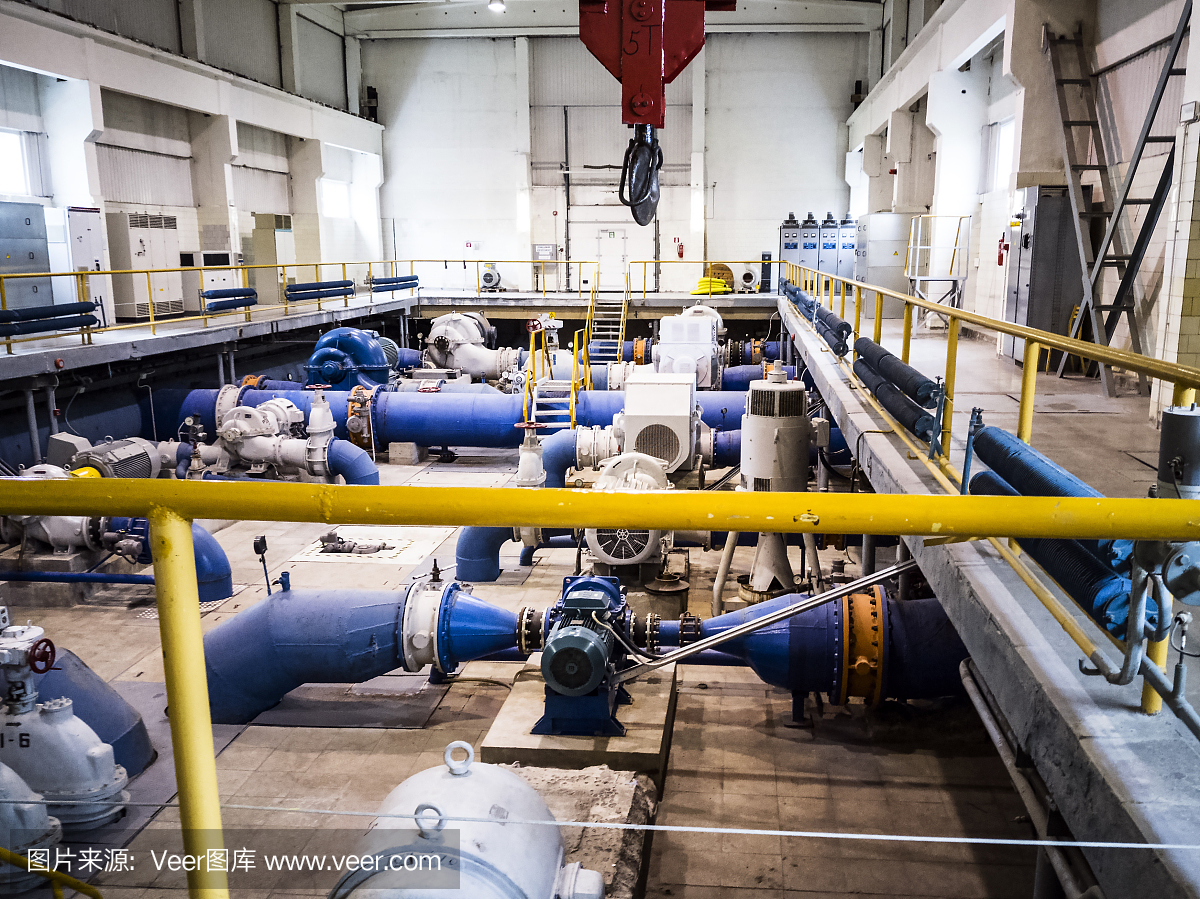 舊泵站。工業(yè)對象。