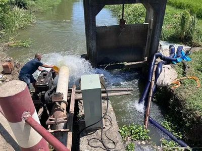 華容縣基層應(yīng)急人奔忙抗旱掠影!